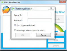 Multi Skype Launcher screenshot 1