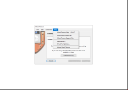 Music Rescue - help-page