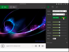 MyCam - main-screen
