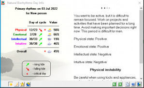 Natural Biorhythms screenshot 3