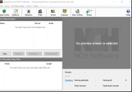 NCH Broadcam screenshot 1