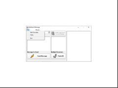 Net Send Message - file-menu