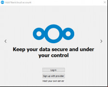 Nextcloud screenshot 1