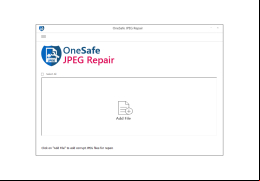OneSafe JPEG Repair - main-screen