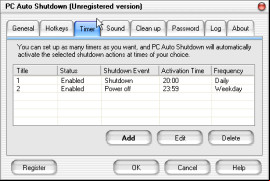 PC Auto Shutdown screenshot 1