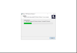 PDF Printer - how-to-install