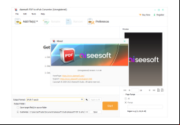 PDF to ePub Converter - about-application