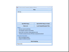PDF Word Count - main-screen