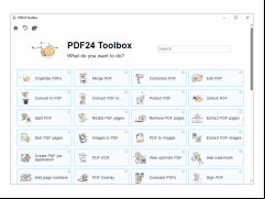 PDF24 Creator - toolbox-organize-merge-compress-edit-convert-protect-unlock
