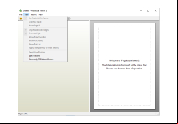 Pepakura Viewer - view-menu