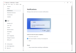 PopSQL - notifications