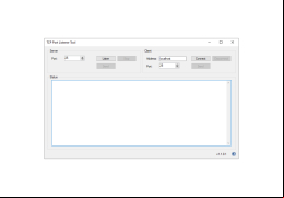 Port Listener - main-screen