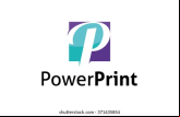 Power Print logo