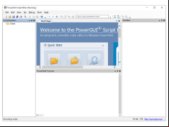 PowerGUI - mian-screen