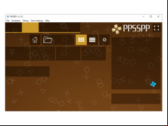 PPSSPP - psp-main-screen