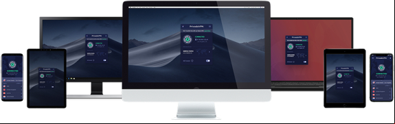 PrivadoVPN screenshot 1