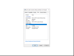 PSD To PDF Converter Software - details