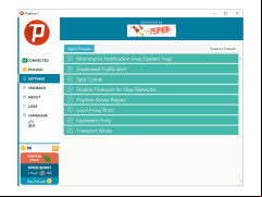 Psiphon - full-settings