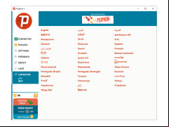 Psiphon - languages