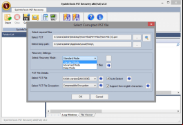 PST Recovery screenshot 1