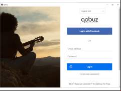 Qobuz - main-screen