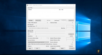 QuickPar screenshot 1