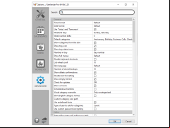 Rainlendar Pro - advanced-settings