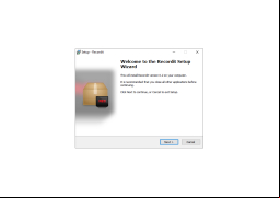 Recordit - welcome-screen