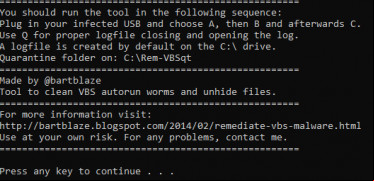 Rem-VBSworm screenshot 2