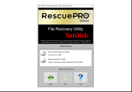 RescuePRO Deluxe - select-devices