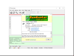 RomCenter - about-author-and-application