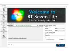 RT Seven Lite - main-screen