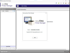Samsung Easy Printer Manager - about-application