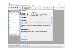 SciDAVis - about-application