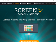 ScreenPlay - main-screen