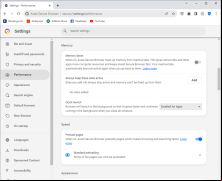 Secure Browser - performance