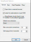 SharpReader screenshot 3