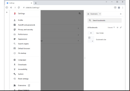 Sidekick - settings-menu