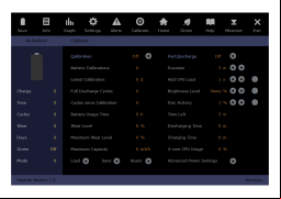 Smarter Battery - calibrate-settings