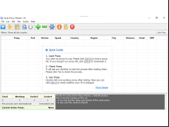 Socks Proxy Checker - main-screen