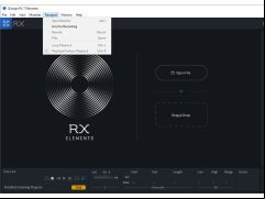 SOUND FORGE Audio Studio - transport