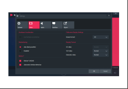 Splash Lite - video-settings