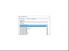SSC Service Utility - printer-model