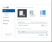 Start10 - main-screen