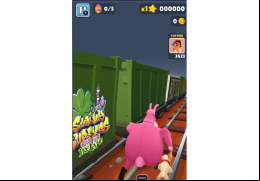 Subway Surfer - running