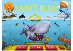 Tasty Blue - main-screen