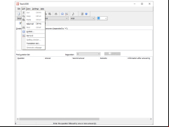 Teach2000 - edit-menu