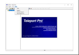 Teleport Pro - about-application