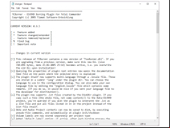 Total Commander CD DVD Burning Plugin - changes