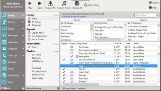 TouchCopy screenshot 2